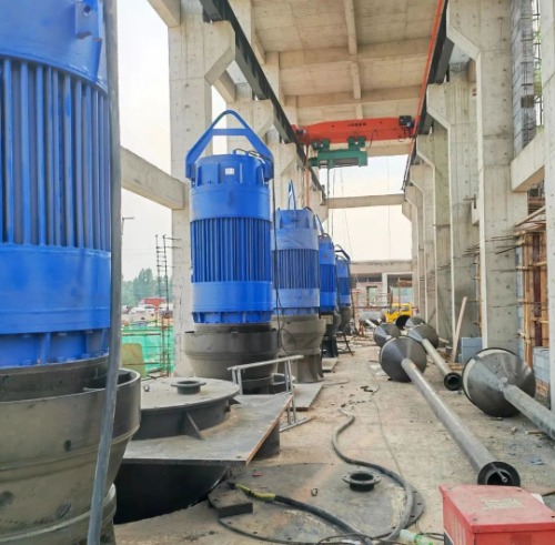 high-pressure submersible mixed-flow pump
